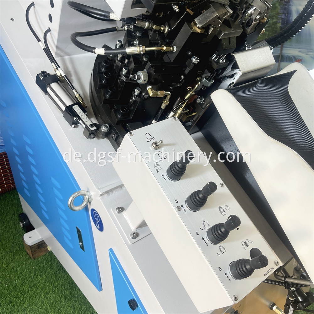 9 Pincers Automatic Cementing Toe Lasting Machine 8 Jpg